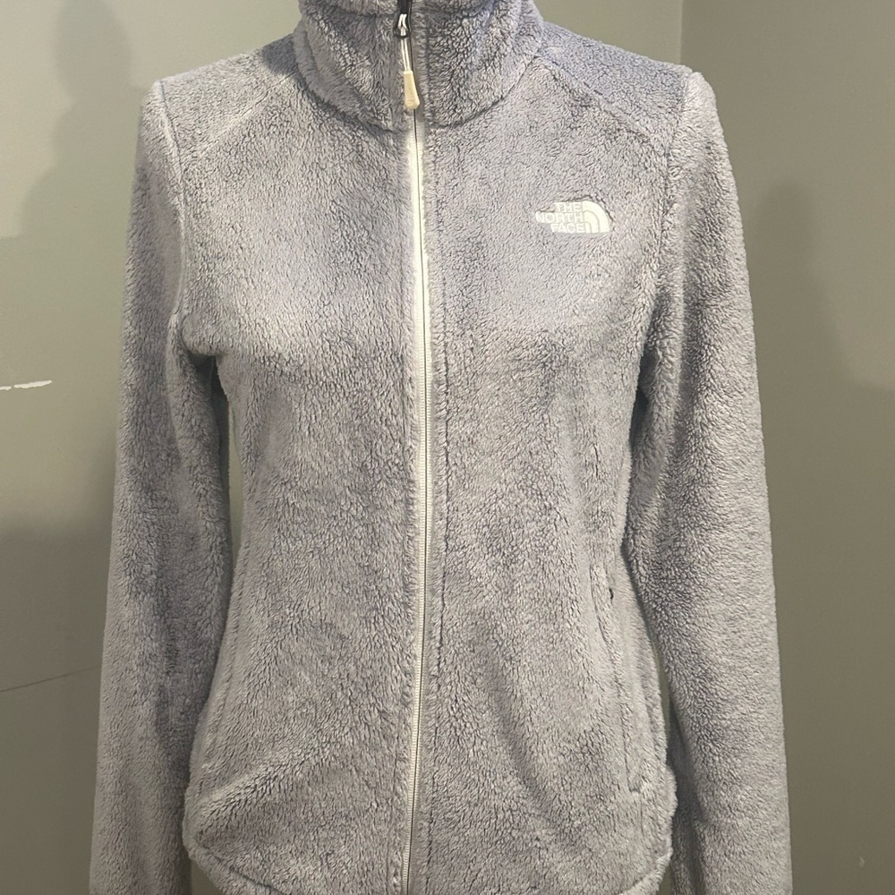 The North Face Women's Light Gray Teddy Jacket